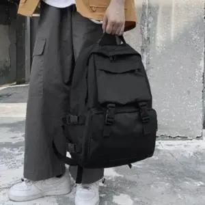 남자 고등 학생 대학생 학교 학원 가방 버클 백팩_24535372