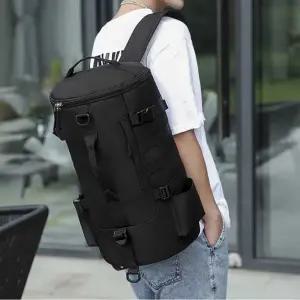 남성 큰가방 수납 좋은 백팩 빅사이즈 멀티 크로스백_24535435