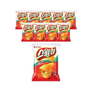 오리온 스윙칩 볶음고추장 60g, 10개