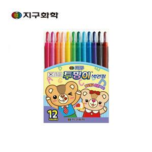 지구화학 투명이 12색 색연필