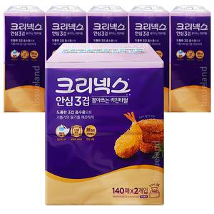 크리넥스 뽑아쓰는 키친타올 140매 2각x6개 안심3겹