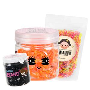 [미꼬밴드] 국내 안아픈 여아 여성 유아 짱짱한 머리 헤어 끈 고무줄