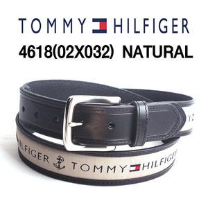 [Tommy]  타미벨트 4618 (내추럴)/02X032/빅사이즈