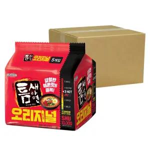 팔도 틈새라면 빨계떡 120g 40봉