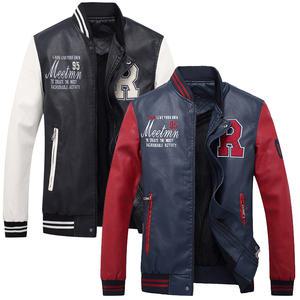 JPM 남성 가을 겨울 레더 야구점퍼 R-1 /가죽자켓