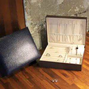 레더 보석함 악세사리보관함 귀걸이 팔찌 목걸이 보호