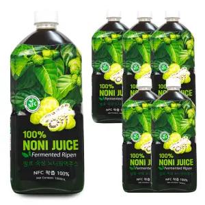 파모빗 베트남 발효 숙성 노니원액 주스 100% 1L 6개