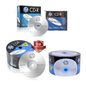 공씨디 공cd / HP CD-R / 슬림 10장 개별케이스 / 50장 벌크 (2종택1)