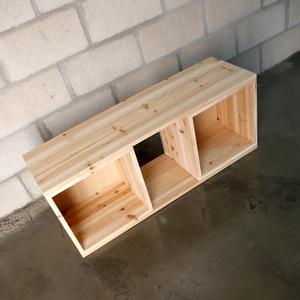 CM Factory 원목  공간박스 막힘(소) 삼나무 솔리드