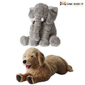 이케아 GOSIG 강아지인형/JATTESTOR 코끼리/이케아봉