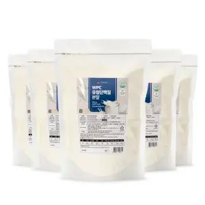 WPC 유청단백질 분말 500g 4+1팩 미국산100% HACCP 인증제품