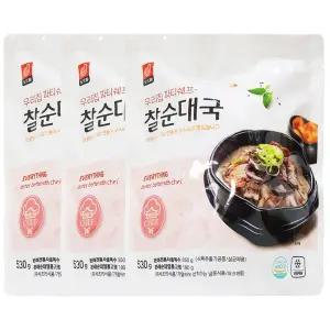 도드람 본래 찰순대국(찰순대) 530g 3개