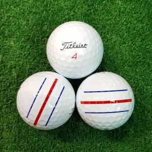 타이틀 ProV1x  ProV1 로스트볼  S급 30알  퍼터라인 삼선 인쇄 골프공