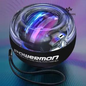 파워몬 4세대 자이로볼 손목 전완근 악력 스트레칭 팔 근육 강화 팔씨름 운동 기구 오토볼