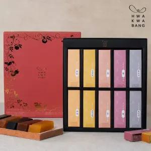 [화과방] 프리미엄 양갱세트 10개입 (+쇼핑백) / 간식 선물세트 명절 어르신 부모님 100g 연양갱