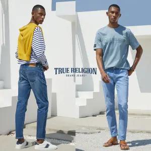 [런칭가 169000원] 트루릴리전 TRUERELIGION 남성 시그니처 Daiven 이스코 데님 2종 (스트레이트핏)
