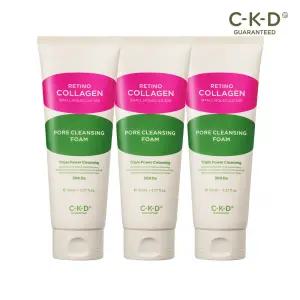 [X3]CKD 레티노콜라겐 모공 클렌징폼 150ml 3개