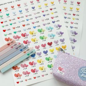 방수 네임스티커 이름스티커 소량주문제작 네임택 투명