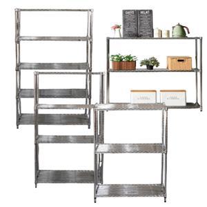 메탈랙 멀티 수납선반 450 600 750 900 1200 2단 3단 수납정리대 철제선반 프리높이조절