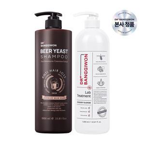 [닥터방기원] 맥주 효모 샴푸 1000ml+랩 트리트먼트 1000ml