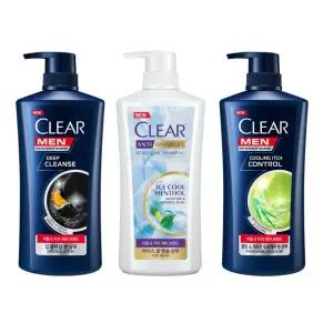 클리어 아이스 쿨 멘솔 샴푸 650ml 1개 /컨디셔너 도브샴푸