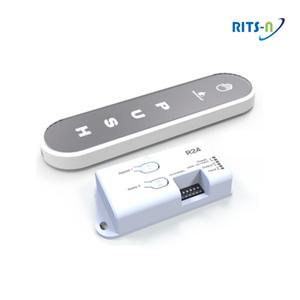 무선 터치스위치 송신기 수신기 방수형 자동문개폐 푸쉬버튼 슬라이딩도어 열림유지기능 TS-400 R24