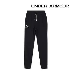 [언더아머] 트레이닝바지 라이벌 테리 조거 블랙 1380843-001