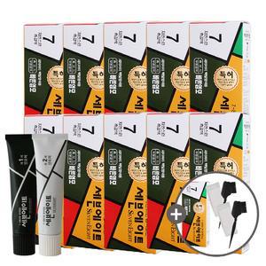 동성제약 세븐에이트 새치 염색약 10종세트+본품 1개더+염색도구 2개