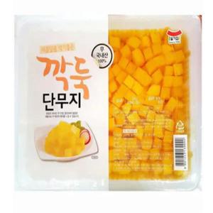 일가집 일미농수산 깍둑단무지 3kg 1박스 4팩