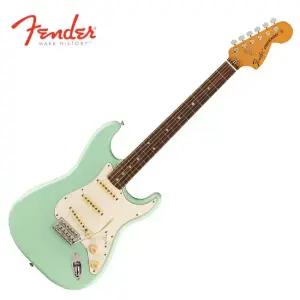 [프리버드] 펜더 일렉기타 Fender Mexico Vintera II 70s Stratocaster RW Surf Green 014-9030-357