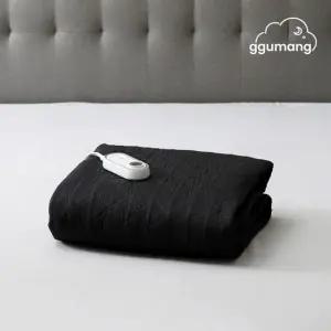 꾸망 전자파 안심 탄소 카본 전기매트 싱글 GMES-102