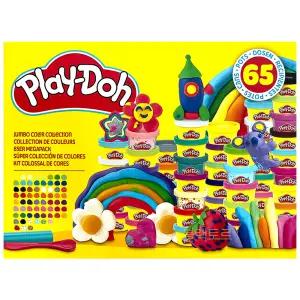 플레이도우 클래식세트 클레이점토 65팩 칼라도우 선물용