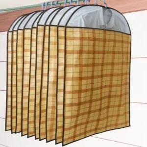 필그림 국산 부직포 정장 양복 자켓 옷커버  5p - 체크 디자인