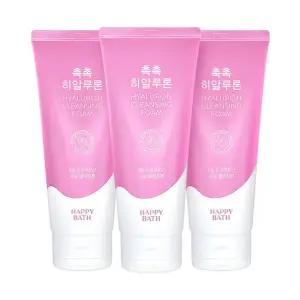 해피바스 촉촉 히알루론  클렌징 폼 200g 3개팩