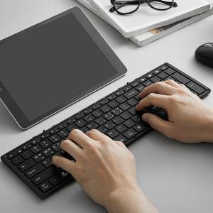 휴대용 접이식 미니 블루투스 무선 키보드 X-FOLDING XK903B