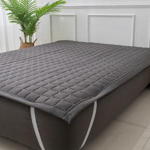 국산 사계절 침대 매트리스 패드 바이오워싱 고정밴드 침대패드 침구 커버 시트 깔개