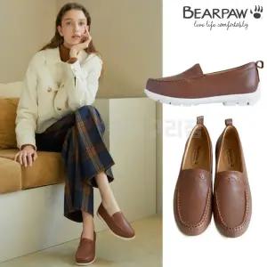 [롯데백화점]베어파우 여성 KARINA 천연양가죽 데일리 스티칭 로퍼 (0617058PC-W-EGR)