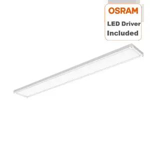 오스람 LED 슬림 엣지 1280X180 50W 플리커프리 국산 평판 조명 거실등 주방