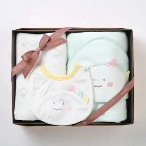 [롯데백화점]아가방 베베고 타올속싸보+블랭킷+턱받이 선물세트 01R084406