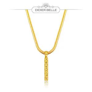 디디에벨라 24k 다이아 스틱 목걸이11.25g