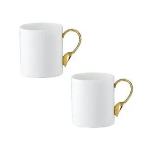 [트위그뉴욕]커트러리 골드머그 2인세트