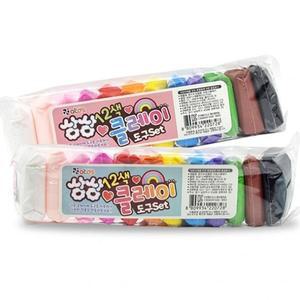 [오너클랜]상상클레이도구세트(12색)