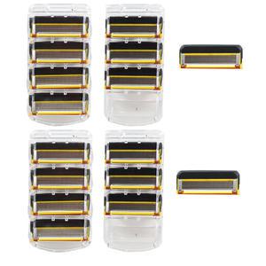 (4팩 16개입) 토비메모리 질레트 호환 프리미엄 밀착 5중 면도날 퓨전5 파워 프로쉴드 프로글라이드 스킨텍