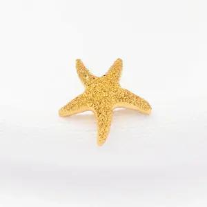 순금 99.9% 24K 불가사리 피어싱