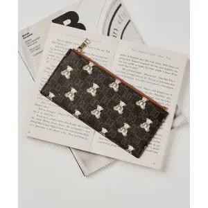 갤러리아 DCHO4F791 닥스 브라운 패턴 소가죽 슬림 장지갑