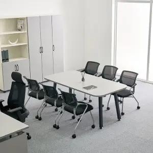 [티에스퍼니처]퍼스 말발굽 회의테이블 책상 1800