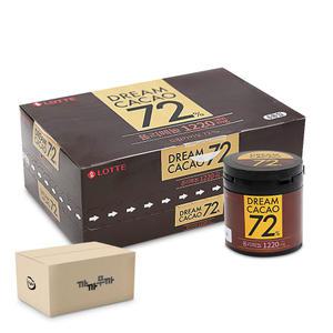 롯데 드림 카카오 72% 86g x 6개 (1박스-4통) 초콜릿 초코볼