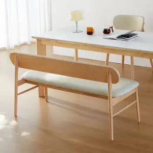 노부 2인 원목 인테리어 식탁벤치 2colors