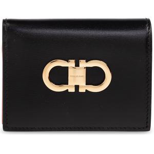 [FERRAGAMO] 24FW 금장 간치니 컴팩트 반지갑 22-0627 0770769