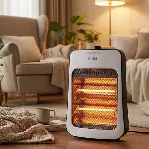 [레이나] 2단 쿼츠 석영관 난로 히터 RH-2309 / 조용한 가정용 사무실히터